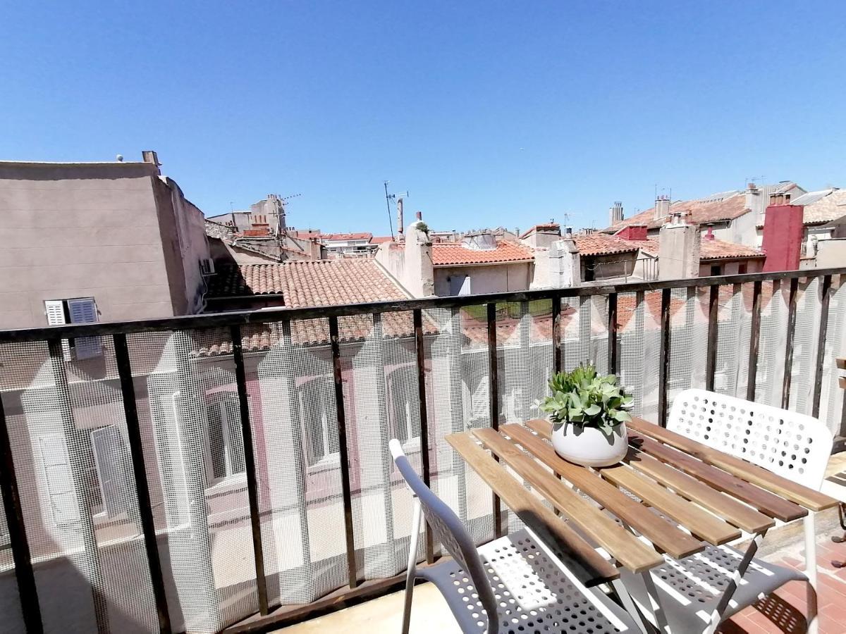 Studio Vieux-Port Avec Terrasse Marsella Exterior foto